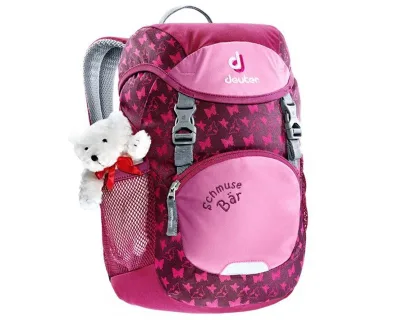 Рюкзак DEUTER Schmuseb?r колір 5002 magenta Дитячий