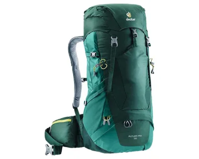 Рюкзак DEUTER Futura PRO 36 колір 2235 forest-alpinegreen Для походів