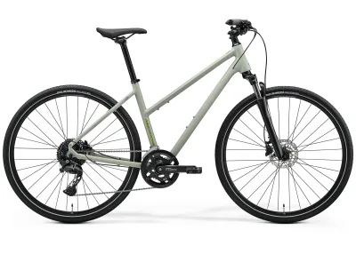 Велосипед 28" Merida Crossway 300 (2026) рама - W-XXS Matt Early Moss Grey(Green)