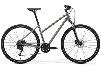 Велосипед 28" Merida Crossway 100 (2026) рама - WS Silk Warm Slate Grey(Black)