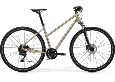 Велосипед 28" Merida Crossway 100 (2026) рама - W-L High Cream(Grey)