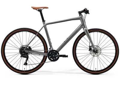 Велосипед 28" Merida Speeder 100 (2026) рама - S Silk Gunmetal Grey(Black)
