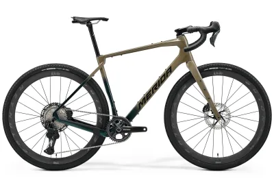 Велосипед 28" Merida Silex 9000 (2026) рама - XL Halo Green Fade(Silver Green)