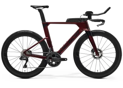 Велосипед 28" Merida Time Warp TRI Limited (2026) рама - M Burgundy Red(Black)