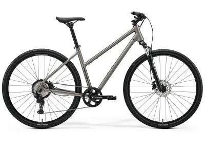Велосипед 28" Merida Crossway 20 (2026) рама - W-M Silk Warm Slate Grey(Black)
