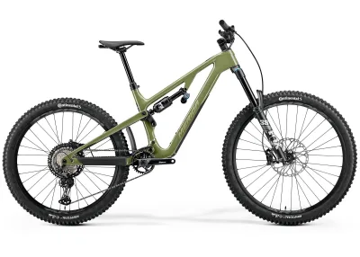 Велосипед 29-27.5" Merida One-Sixty 7000 (2026) рама - S Anaconda Green(Cream)
