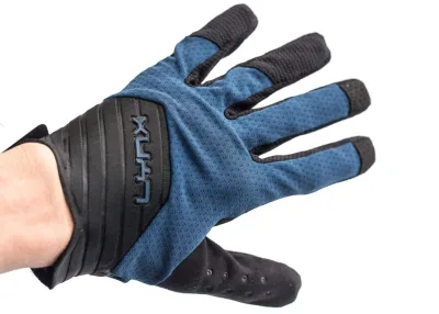 Велоперчатки LYNX Expert Long Blue XL