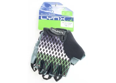 Велорукавички LYNX Lycra Black XL