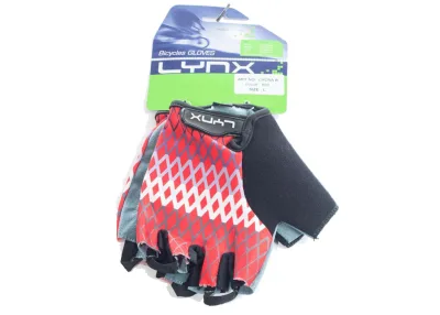 Велорукавички LYNX Lycra Red L