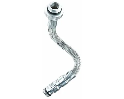 Шланг до ручного насосу CFH та балонів CO2 LEZYNE FLEX HOSE Сріблястий Y14