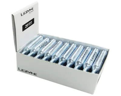 Баллон LEZYNE CO2 20G BOX 30 штук Серебристый Y13 (Профессиональный набор)