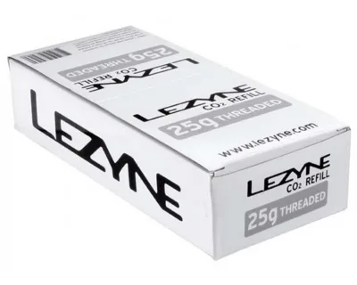 Балон LEZYNE CO2 25G BOX 30 штук Сріблястий Y13 (Професійний набір)