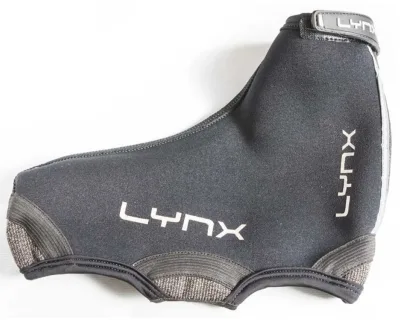 Бахіли LYNX Cover Neoprene: Неопренові для захисту від холоду та вологи (Розмір L, Чорний)