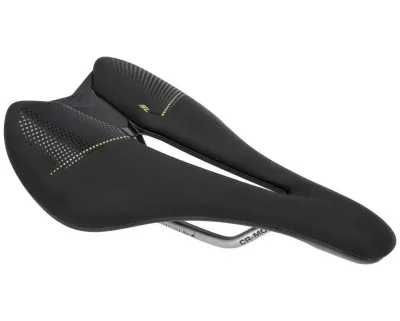Сідло MERIDA Expert SL чорне/глянцеве зелене, Код A2070000324 (Легке, Гоночне)