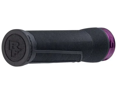Гріпси RACE FACE CHESTER, 31 мм, Хомут (BLACK) Чорний, Грип (PURPLE) Фіолетовий (Гумові)