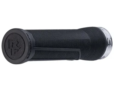 Грипсы RACE FACE CHESTER, 31 мм, Хомут (BLACK) Черный, Грип (SILVER) Серебристый (Резиновые)