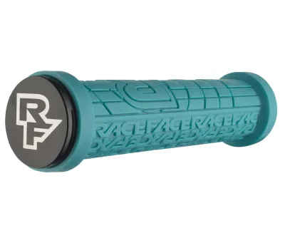 Гріпси RACE FACE GRIPPLER Lock-On, 33 мм, (TURQ) Бірюзовий (Гумові)