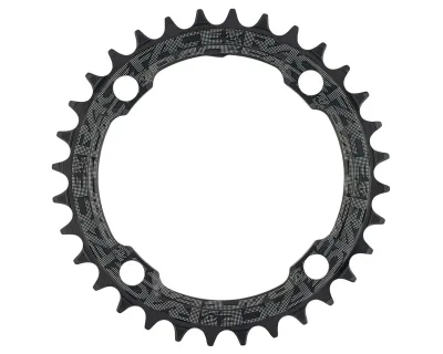 Зірка RACE FACE Narrow Wide, 104 BCD, 34T, 10-12 ск (MATTE BLK) Матова Чорна (Алюмінієва)