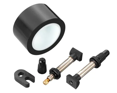 Комплект для бескамерки SRAM UNI VALVE/TAPE KIT, 32 мм стрічка, 2 ободи