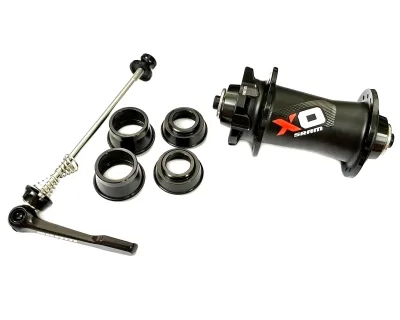 Втулка SRAM Передня X0 Disc 6-болт 28 отворів QR/15/20 мм (BLK/RD) Чорний/Червоний