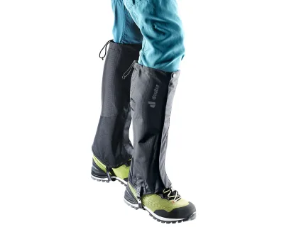 Бахіли Deuter Gaiter (Black) високі туристичні, розмір M