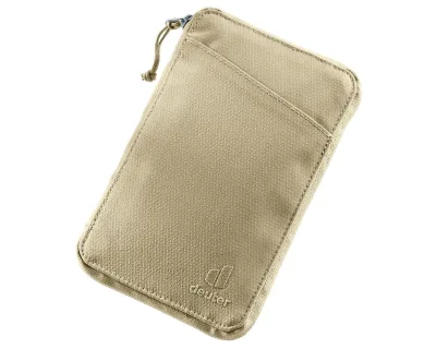 Кошелек DEUTER Travel Wallet (цвет Desert) большой для путешествий