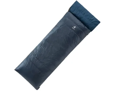 Спальник DEUTER Astro 500 SQ (колір Ink-Marine) пуховий, ковдра, лівий зіпер
