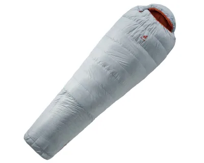 Спальник DEUTER Astro Pro 400 (колір Tin-Paprika) пуховий, лівий зіпер