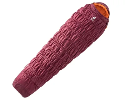 Спальник DEUTER Exosphere -6° SL (колір Maron-Mango) жіночий, синтетичний, правий