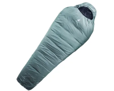 Спальник DEUTER Orbit +5° L (колір Shale-Ink) синтетичний, подовжений, лівий