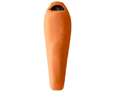 Спальник DEUTER Orbit -5° REG (mandarine-ink, правий) синтетичний, комфорт 0°C
