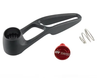 Ушко оси DT Swiss 10мм алюминиевый рычаг KIT ALU (черный OXIC)