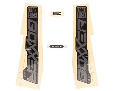 Набір наліпок RockShox BXR SELECT 27/29" (Матовий Сірий/Чорний) SRAM