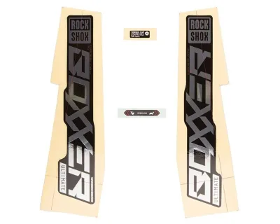 Набір наліпок RockShox BXR ULTIMATE 27/29" (Глянцевий, Світло-Блакитний) SRAM