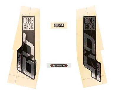 Набір наліпок RockShox SID ULTIMATE 120 29" (Глянцевий, Світло-Блакитний) SRAM
