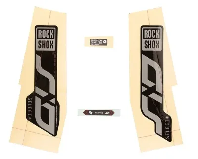 Набір наліпок RockShox SID SELECT+ 120 29 MPLR/BLK (Матовий Полярний/Чорний)