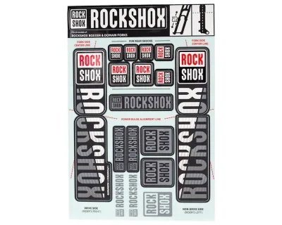Набір наліпок RockShox KIT 35мм DC (WHITE)
