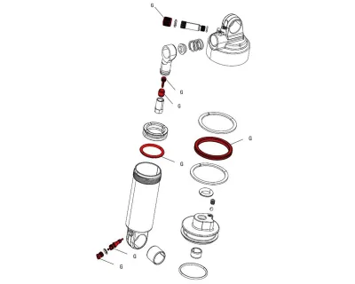 Базовый сервисный набор RockShox BASIC MONARCH XX 2012