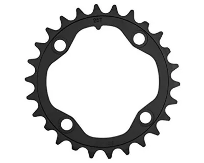 Зірка SRAM MTB 26T S1 80BCD алюміній чорна запасна зовнішня
