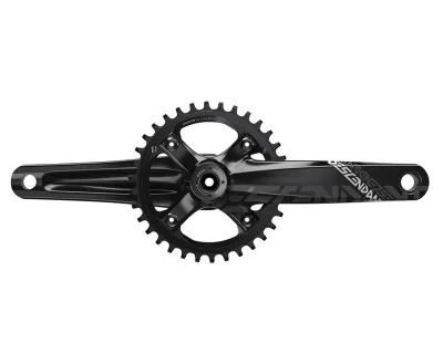 Шатуни Descendant DH BB3083 165 34T Sram (Чорний)