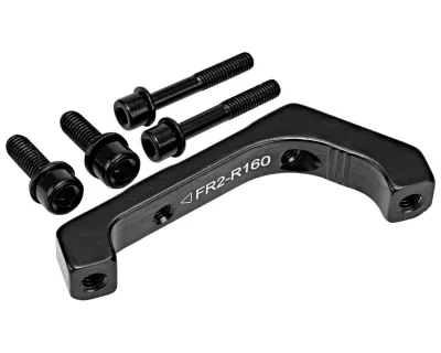 Задній адаптер FR2 Flat-to-Post 160мм, чорний (Black) Tektro