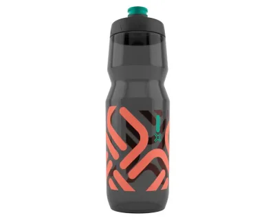 Антибактериальная фляга TWIST Bottle 750мл Fidlock, transparent / black / red (красный)