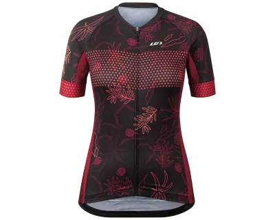Велофутболка Garneau W District Jersey (BlkFlowe, M)