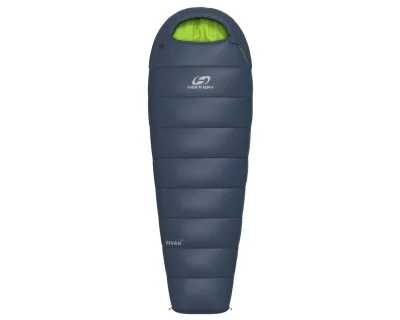Спальний мішок Bivak 240 190P (midnight navy/lime green) Hannah