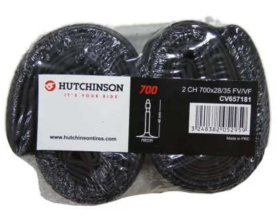 Набір з 2х камер 700x28-35 HUTCHINSON (VF 48 мм) спортивний ніпель