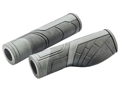 Гріпси NKG-196 Pro ергономічні NEKO, 125мм (Black/Grey) чорний/сірий