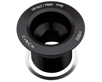 Болт в шатуни Cinch RACE FACE, M18, NDS, з шайбою, (Gloss Black) глянцевий чорний