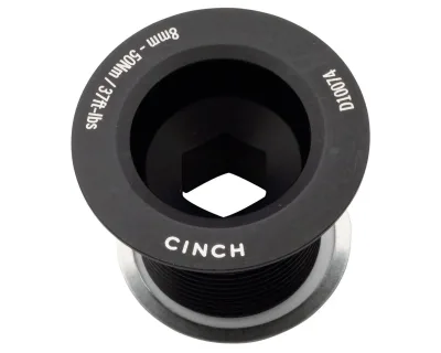 Болт в шатуни Cinch RACE FACE, M18, NDS, з шайбою, (Matte Black) матовий чорний