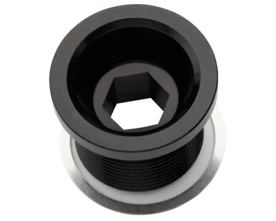 Болт в шатуны Cinch RACE FACE, M18x1.5, DH, с шайбой, (Gloss Black) глянцевый чёрный