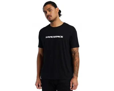 Футболка Race Face Classic Logo SS Tee (Черный) S